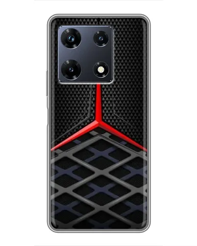 Чехол для Infinix Note 30 Pro с картинкой «Mercedes Carbon Grid»