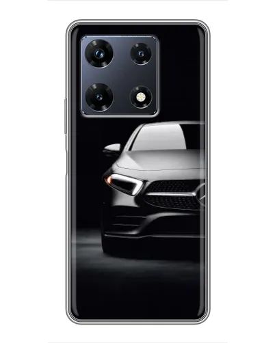 Чехол для Infinix Note 30 Pro с картинкой «Свет фар Mercedes»
