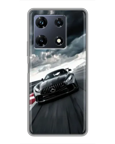 Чехол для Infinix Note 30 Pro с картинкой «Гоночный Mercedes AMG»