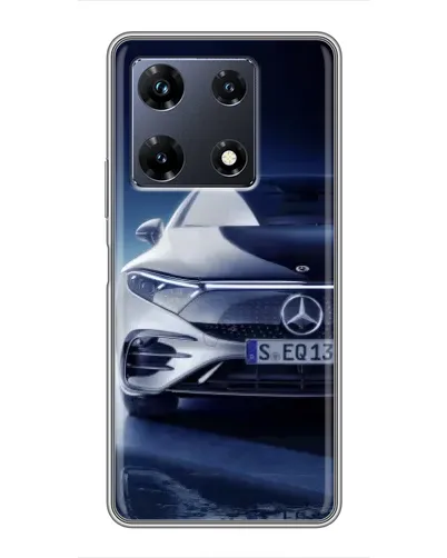 Чехол для Infinix Note 30 Pro с картинкой «Mercedes EQ — будущее»