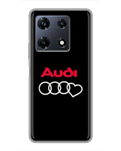 Чехол для Infinix Note 30 Pro с картинкой «Логотип Audi Heart» Чехол для Infinix Note 30 Pro с картинкой «Логотип Audi Heart»