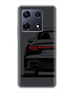 Чехол для Infinix Note 30 Pro с картинкой «Задняя часть Audi — арт»