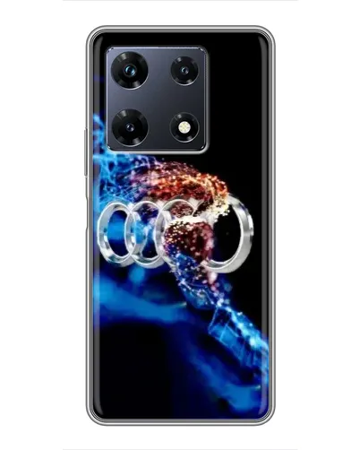 Чехол для Infinix Note 30 Pro с картинкой «Энергия лого Audi» Чехол для Infinix Note 30 Pro с картинкой «Энергия лого Audi»