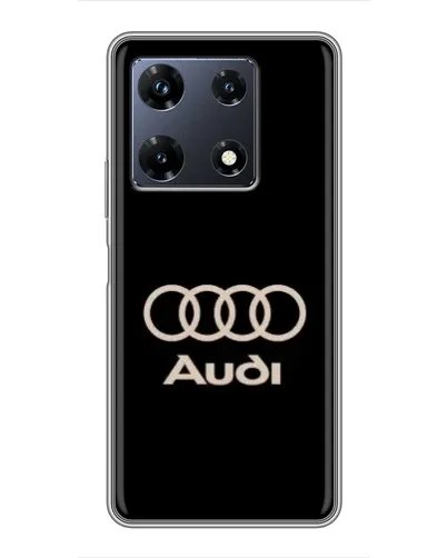 Чехол для Infinix Note 30 Pro с картинкой «Audi — золотой логотип» Чехол для Infinix Note 30 Pro с картинкой «Audi — золотой логотип»