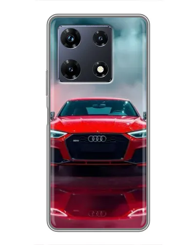 Чехол для Infinix Note 30 Pro с картинкой «Audi RS — красный стиль» Чехол для Infinix Note 30 Pro с картинкой «Audi RS — красный стиль»