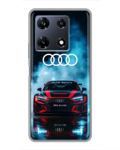Чехол для Infinix Note 30 Pro с картинкой «Audi Sport — неон» Чехол для Infinix Note 30 Pro с картинкой «Audi Sport — неон»