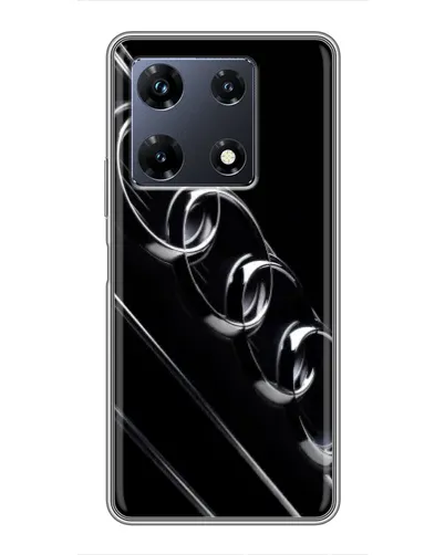 Чехол для Infinix Note 30 Pro с картинкой «Audi — абстрактные кольца» Чехол для Infinix Note 30 Pro с картинкой «Audi — абстрактные кольца»