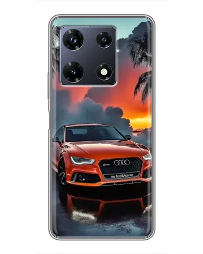 Чехол для Infinix Note 30 Pro с картинкой «Audi — закат» Чехол для Infinix Note 30 Pro с картинкой «Audi — закат»