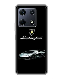 Чехол для Infinix Note 30 Pro с картинкой «Логотип Lamborghini классика»