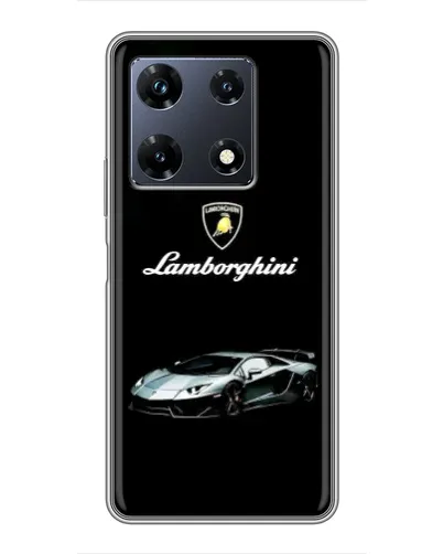 Чехол для Infinix Note 30 Pro с картинкой «Логотип Lamborghini классика»