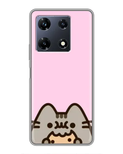 Чохол для Infinix Note 30 Pro з картинкою «Pusheen та печиво» Чохол для Infinix Note 30 Pro з картинкою «Pusheen та печиво»