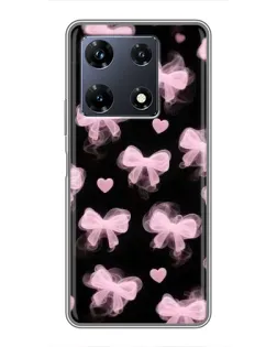 Чехол для Infinix Note 30 Pro с картинкой «Геометрия банта»