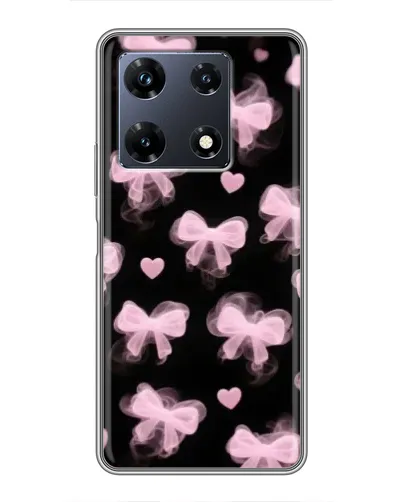 Чехол для Infinix Note 30 Pro с картинкой «Геометрия банта»
