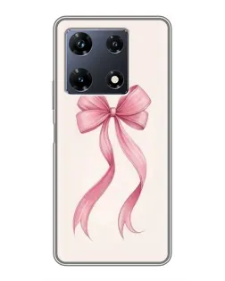 Чехол для Infinix Note 30 Pro с картинкой «Розовый бант»