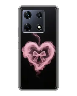 Чехол для Infinix Note 30 Pro с картинкой «Дымчатое сердце»