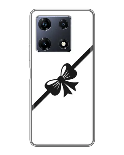 Чехол для Infinix Note 30 Pro с картинкой «Диагональный бант»