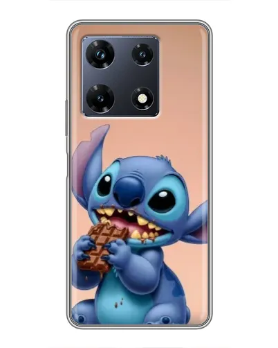 Чехол для Infinix Note 30 Pro с картинкой «Стич ест шоколад» Чехол для Infinix Note 30 Pro с картинкой «Стич ест шоколад»