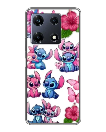 Чехол для Infinix Note 30 Pro с картинкой «Стикеры Stitch и Angel» Чехол для Infinix Note 30 Pro с картинкой «Стикеры Stitch и Angel»