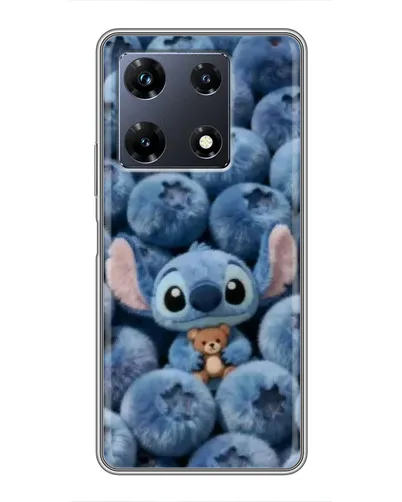 Чехол для Infinix Note 30 Pro с картинкой «Стич и голубика» Чехол для Infinix Note 30 Pro с картинкой «Стич и голубика»