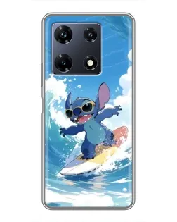 Чехол для Infinix Note 30 Pro с картинкой «Стич на волне» Чехол для Infinix Note 30 Pro с картинкой «Стич на волне»