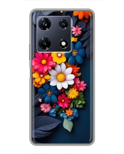 Чехол для Infinix Note 30 Pro с картинкой «Цветочная феерия»