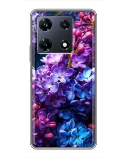 Чохол для Infinix Note 30 Pro з картинкою «Бузковий цвіт»