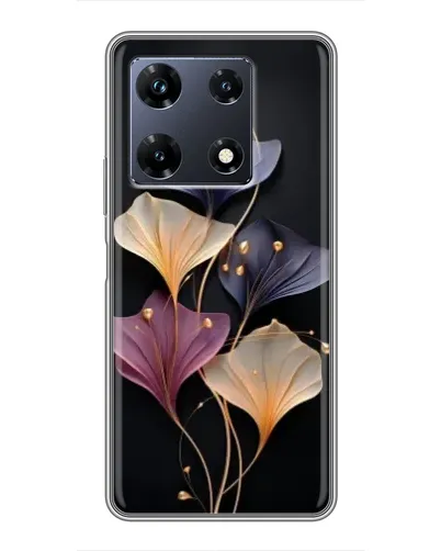 Чехол для Infinix Note 30 Pro с картинкой «Лиловые цветы грации»