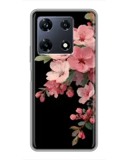 Чохол для Infinix Note 30 Pro з картинкою «Рожева гілка сакури»