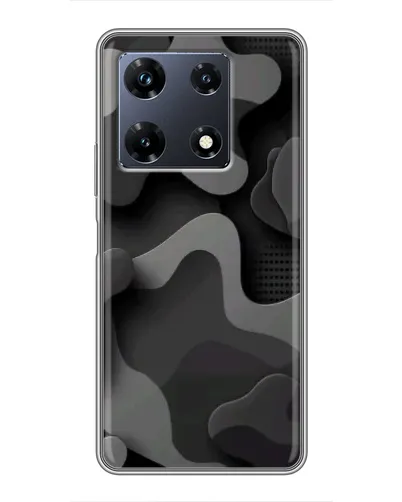 Чехол для Infinix Note 30 Pro с картинкой «Темный абстрактный камуфляж»