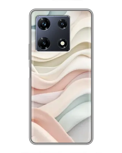 Чехол для Infinix Note 30 Pro с картинкой «Пастельные нежные волны»