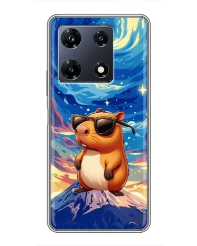Чехол для Infinix Note 30 Pro с картинкой «Капибара Ван Гога»