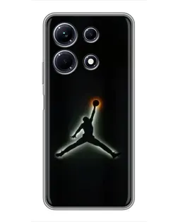 Чехол для Infinix Note 30 с картинкой «Jordan Gradient Logo»