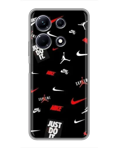 Чехол для Infinix Note 30 с картинкой «Nike Mix Pattern»