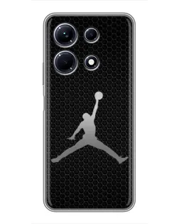 Чехол для Infinix Note 30 с картинкой «Jordan Dark Carbon»
