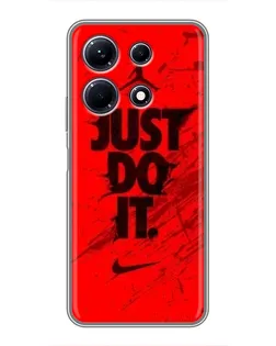 Чехол для Infinix Note 30 с картинкой «Nike Just Do It»