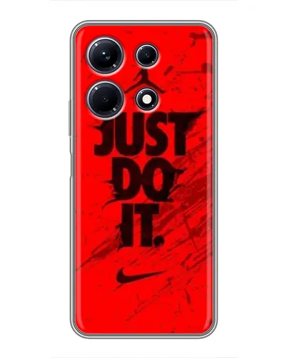 Чехол для Infinix Note 30 с картинкой «Nike Just Do It»