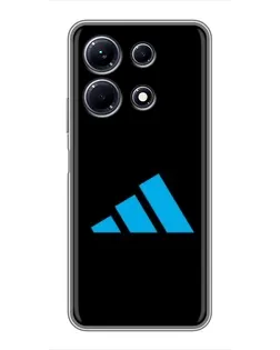 Чохол для Infinix Note 30 з картинкою «Adidas Cyan Logo»