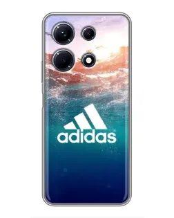 Чохол для Infinix Note 30 з картинкою «Океанська глибина адідас»