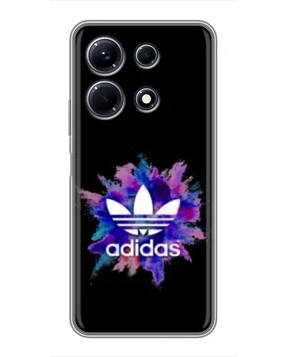 Чохол для Infinix Note 30 з картинкою «Вибух фарб Adidas» Чохол для Infinix Note 30 з картинкою «Вибух фарб Adidas»