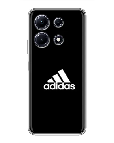 Чохол для Infinix Note 30 з картинкою «Чорна класика Adidas» Чохол для Infinix Note 30 з картинкою «Чорна класика Adidas»