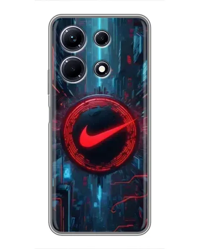 Чехол для Infinix Note 30 с картинкой «Техногенный стиль Nike» Чехол для Infinix Note 30 с картинкой «Техногенный стиль Nike»