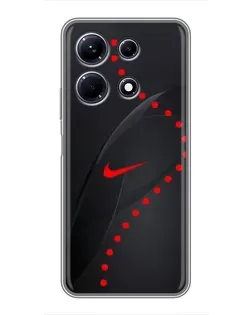 Чехол для Infinix Note 30 с картинкой «Абстрактный дизайн Nike»
