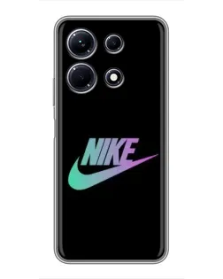 Чехол для Infinix Note 30 с картинкой «Nike — городская ночь»