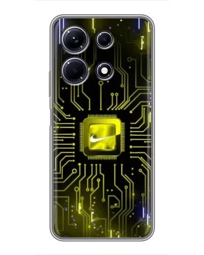 Чехол для Infinix Note 30 с картинкой «Nike — золотая искра» Чехол для Infinix Note 30 с картинкой «Nike — золотая искра»