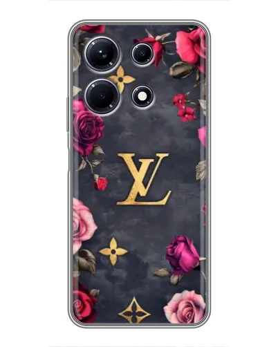 Чехол для Infinix Note 30 с картинкой «Цветочный Louis Vuitton»