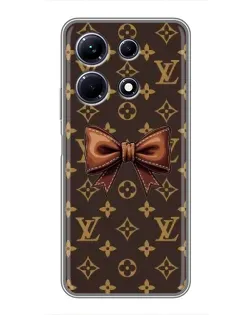 Чехол для Infinix Note 30 с картинкой «LV с бантом»