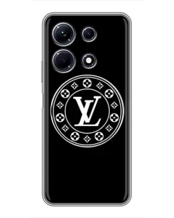 Чехол для Infinix Note 30 с картинкой «LV — печать стиля»