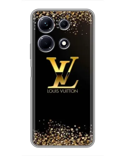 Чехол для Infinix Note 30 с картинкой «LV — золотые искры»