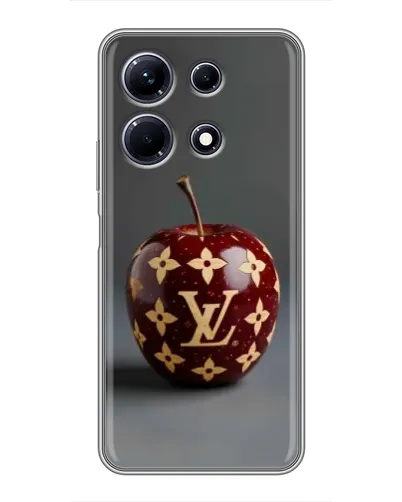 Чехол для Infinix Note 30 с картинкой «Красное яблоко LV»