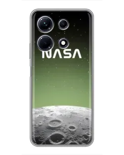 Чехол для Infinix Note 30 с картинкой «NASA — лунный градиент»